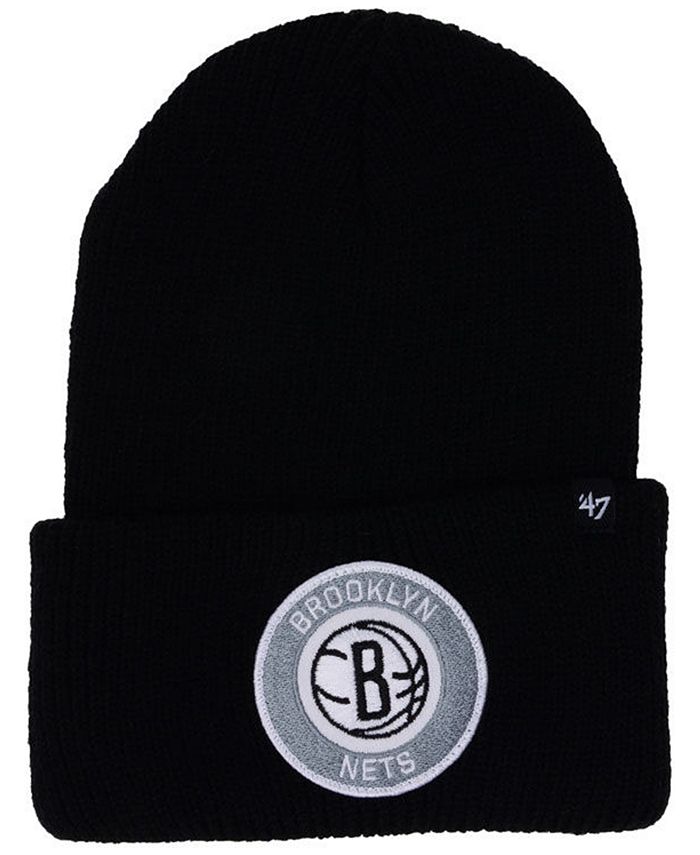'47 Brand Brooklyn Nets Ice Block Cuff Knit Hat Macy's