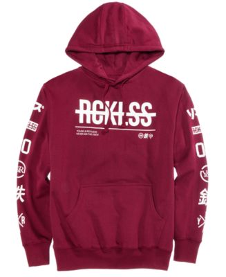 Young and reckless strike thru sale hoodie