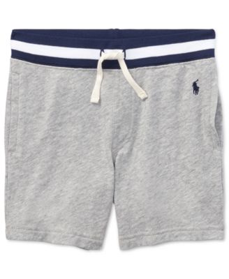 polo terry shorts