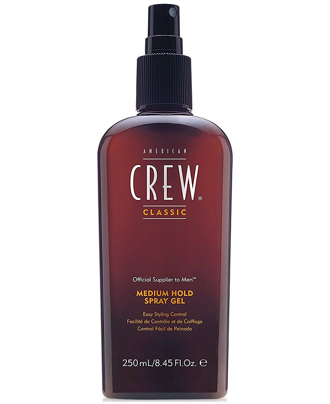 American Crew Medium Hold Spray Gel, 8oz., from PUREBEAUTY Salon & Spa