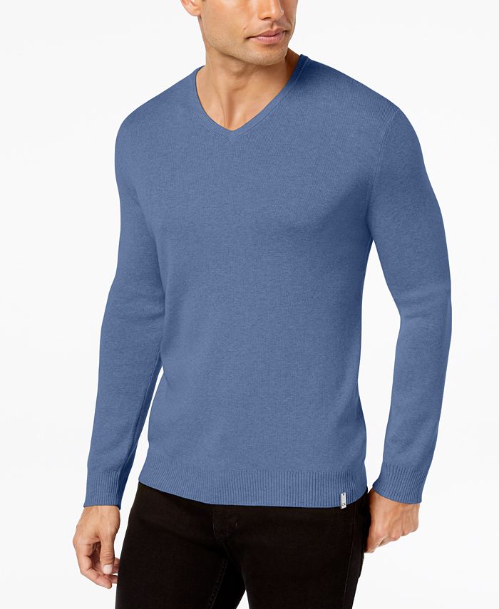 Calvin Klein Men's Cotton Modal Sweater & Reviews - Sweaters - Men - Macy's
