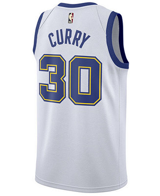 Nike Men's Stephen Curry Golden State Warriors Hardwood Classics ...