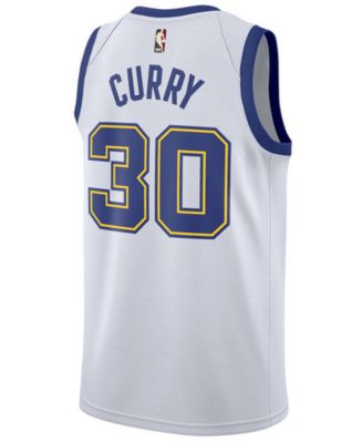 Nike Golden State Warriors Stephen Curry Men's Authentic MVP Jersey - Macy's
