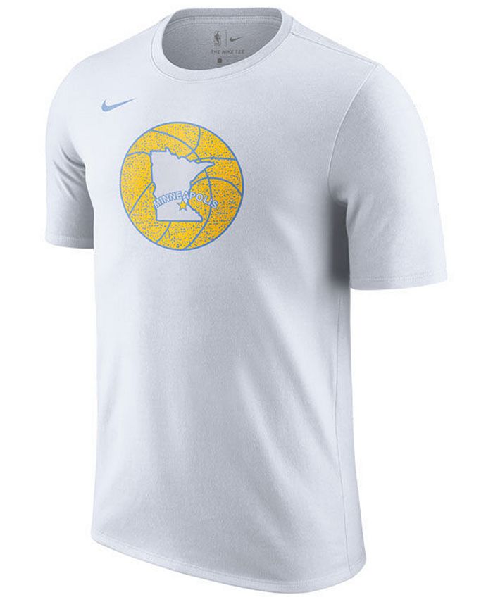 Nike Men's Los Angeles Lakers Hardwood Classics Logo T-Shirt & Reviews ...