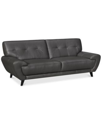 Furniture - Lanz Leather Sofa, Created for Macy's