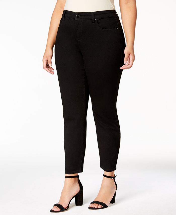 Charter Club Plus Size Bristol Skinny Ankle Jeans, Created for Macy's ...