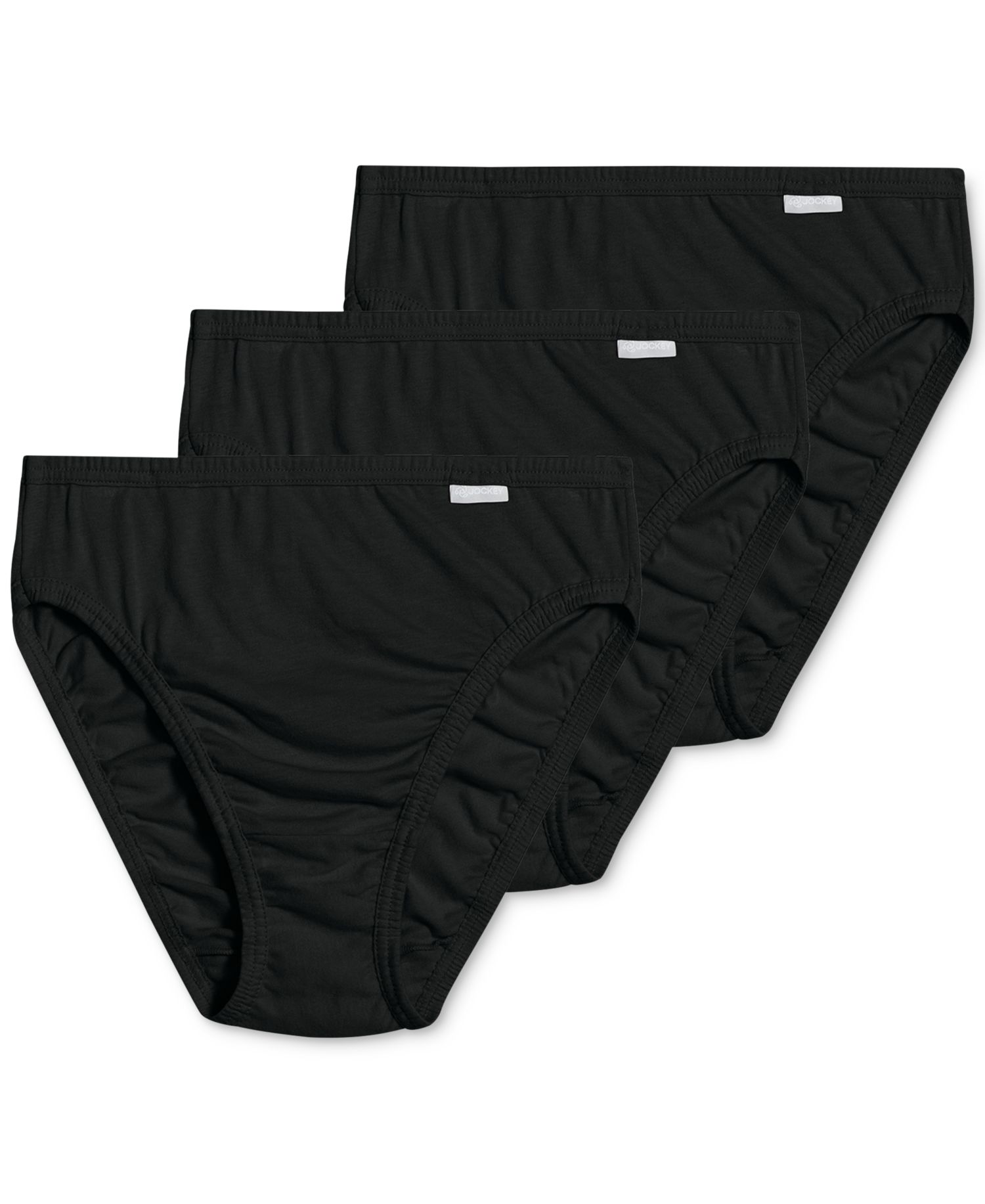 Women's Elance French Cut 3 Pack Underwear 1485 1487, Extended Sizes
