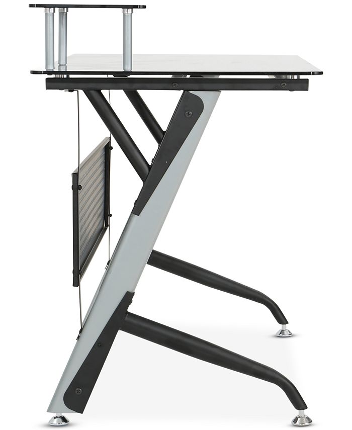 Noble House Deelen Glass Desk Macy's