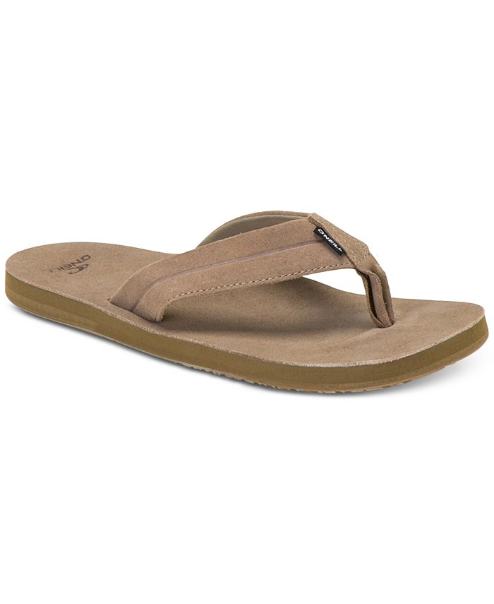 O'Neill Men's Groundswell Suede Sandals - Macy's