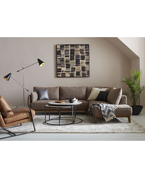 Furniture Jollene Fabric Sectional and Sofa Collection, Created for