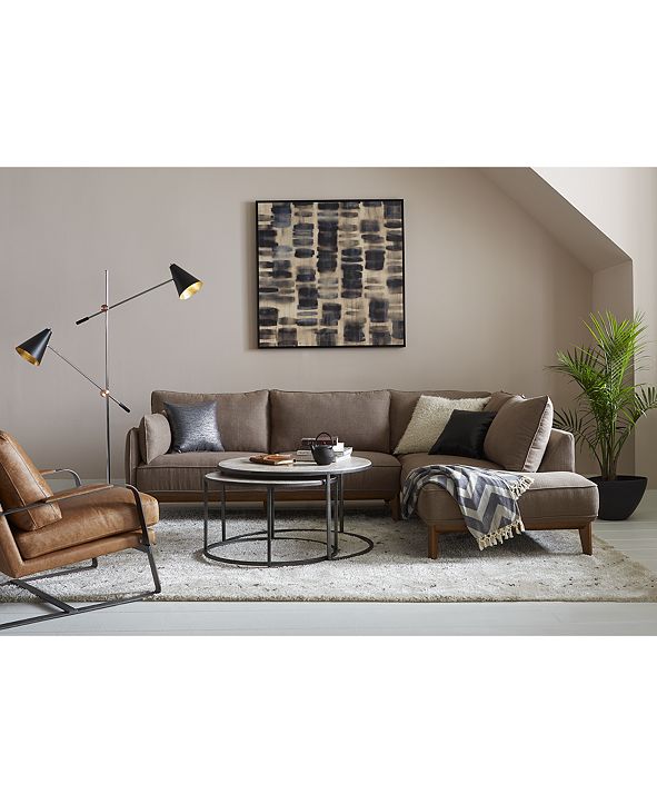 Furniture Jollene Fabric Sectional and Sofa Collection, Created for