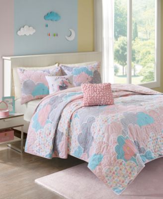 Intelligent Design Cloud 4-Pc. Quilt Set, Twin/Twin XL