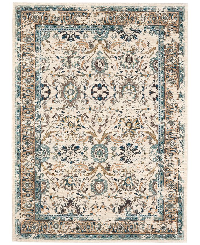 Karastan Spice Market Kaveri Aquamarine 2' x 3' Area Rug Macy's
