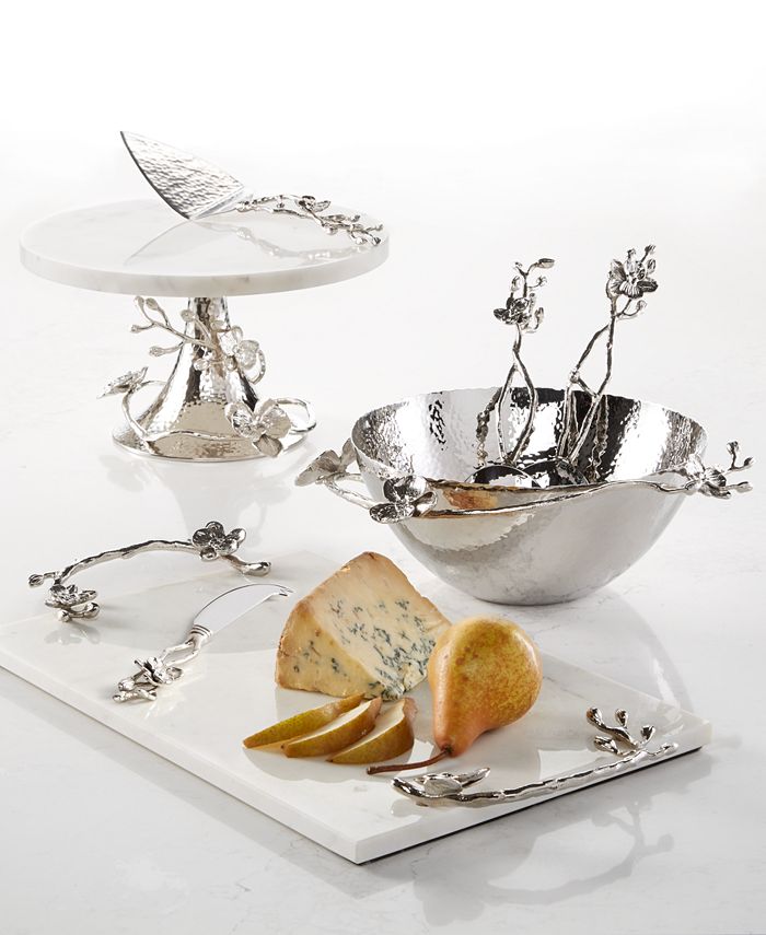 Michael Aram - White Orchid Serveware Collection