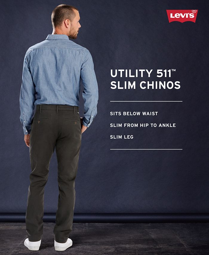 Levi's Men's Slim-Fit Utility Carpenter Pants - Macy's