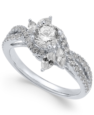 image of Diamond Engagement Ring (1-1/4 ct. t.w.) in 14k White Gold