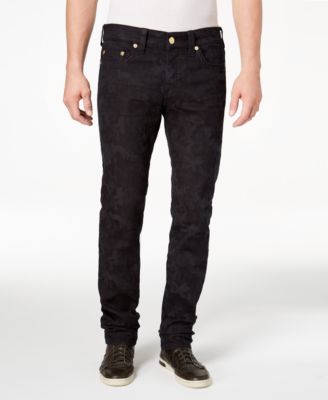 True Religion - Men's Rocco Skinny-Fit Stretch Camouflage Jeans