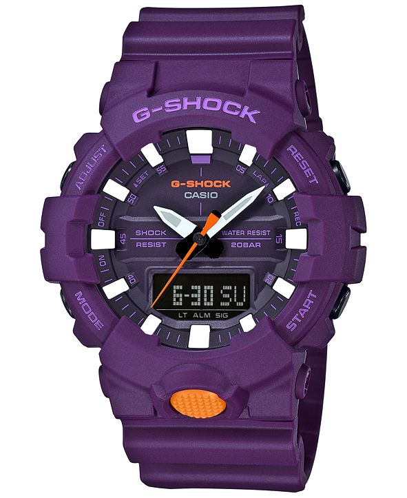 g shock purple yellow