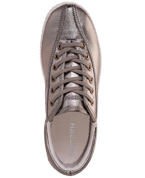 Tretorn Women's Nylite Plus Metallic Casual Sneakers from Finish Line & Reviews - Finish Line