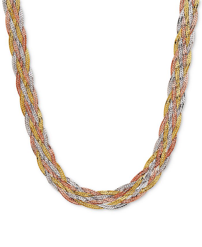 Macy's herringbone clearance necklace