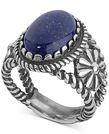 Lapis Lazuli Ring (5-1/5 ct. t.w.) in Sterling Silver