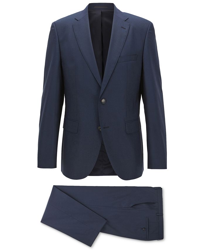 Hugo Boss BOSS Men's Regular/Classic-Fit Stretch Suit - Macy's