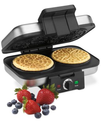 rival pizzelle maker instructions