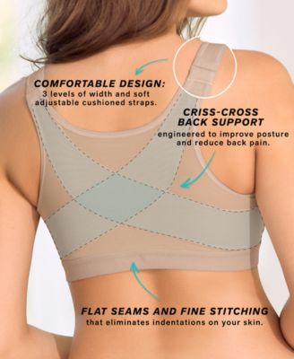 posture correcting sports bra