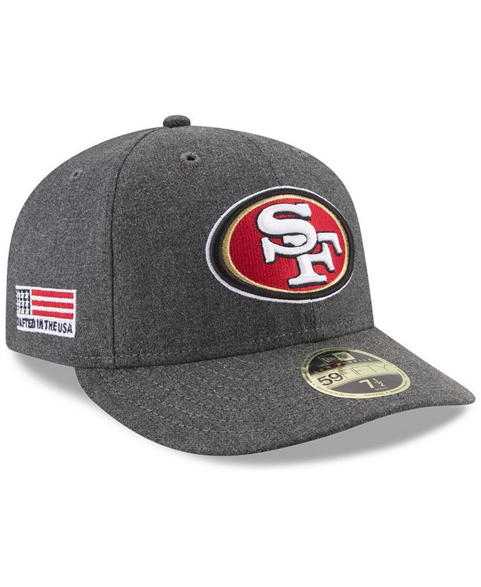 New Era San Francisco 49ers Crafted In America Low Profile 59FIFTY ...