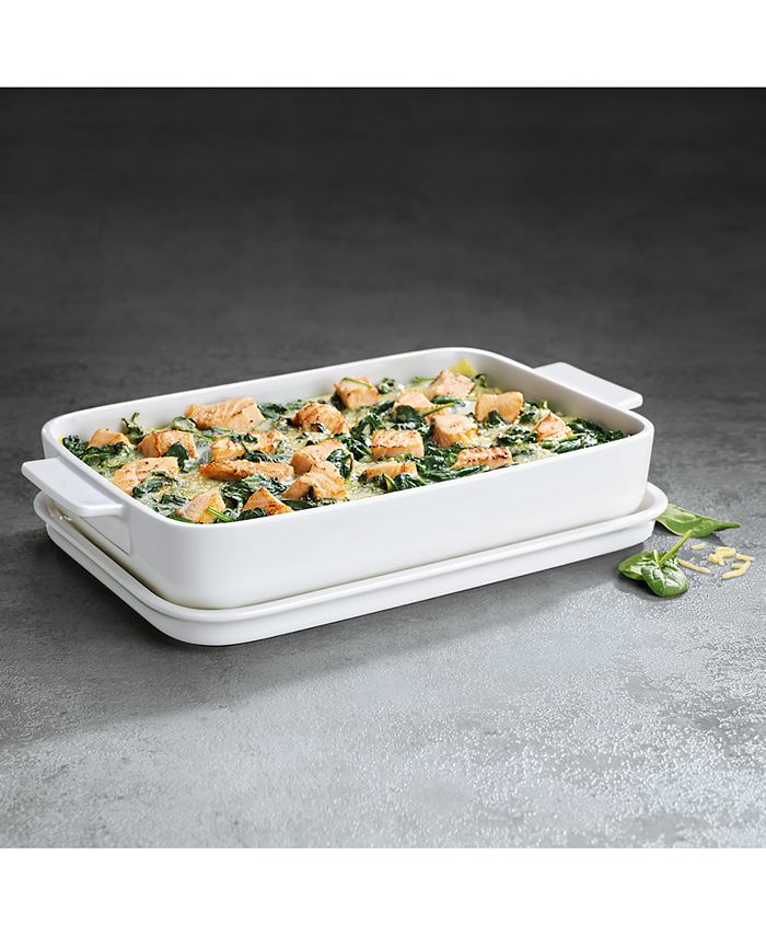 Villeroy & Boch Clever Cooking Rectangular Baking Dish With Porcelain Lid Macy's