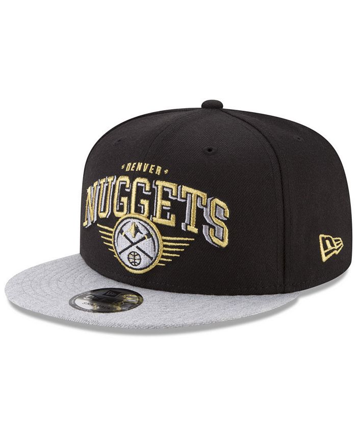 New Era Denver Nuggets Gold Mark 9FIFTY Snapback Cap - Macy's