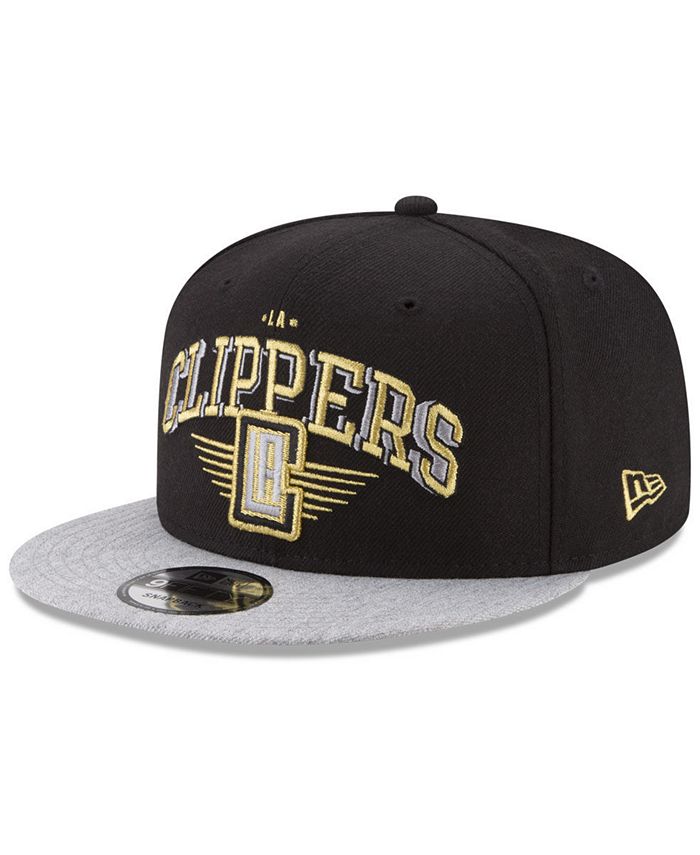 New Era Los Angeles Clippers Gold Mark 9FIFTY Snapback Cap - Macy's