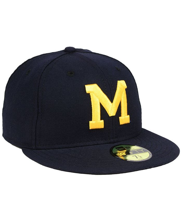 New Era Michigan Wolverines Vault 59FIFTY Fitted Cap - Macy's