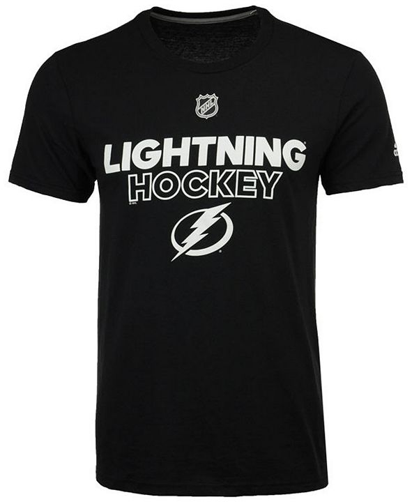 Authentic NHL Apparel Men&#39;s Tampa Bay Lightning Authentic Ice Performance Go To T-Shirt ...