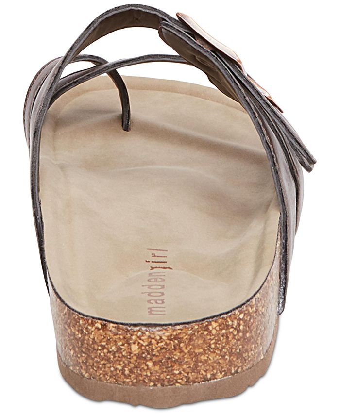 Madden Girl Bryceee Footbed Sandals Macy's
