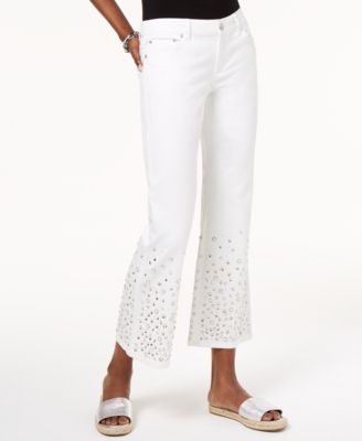 michael kors izzy cropped jeans