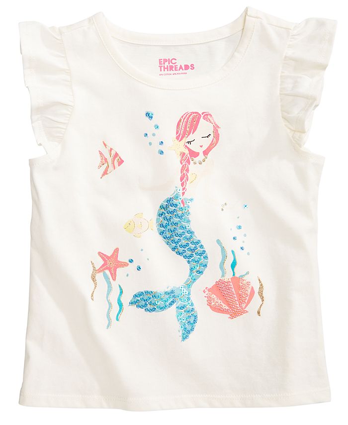 Mermaid sequin deals t shirt