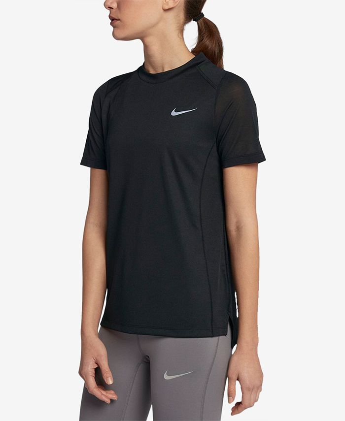 Nike Dry Miler Running Top - Macy's
