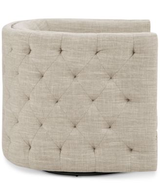 Capstone 360-Degree Swivel Barrel Chair