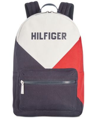 tommy hilfiger backpack canvas