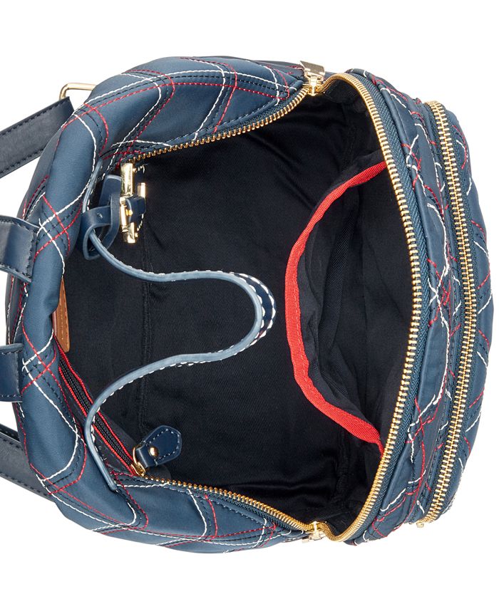 Tommy Hilfiger Julia Quilted Nylon Dome Backpack Macy's