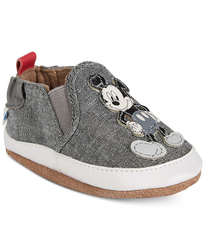Robeez Old School Mickey Mouse Shoes Baby Boys Macy s