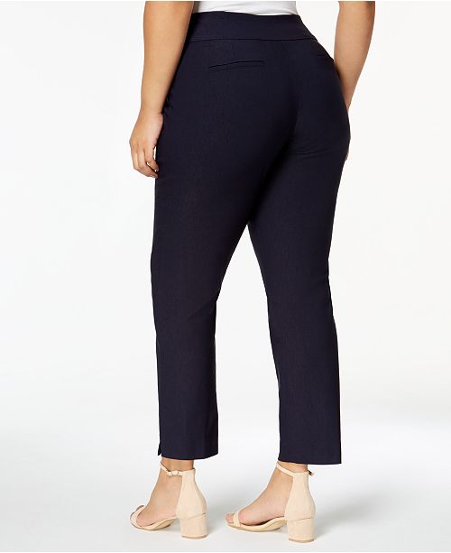 macys plus size petite pants