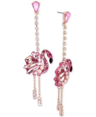 betsey johnson flamingo jewelry