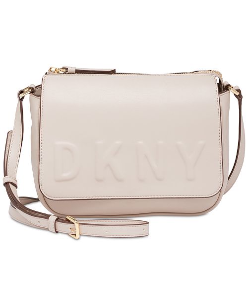 DKNY Tilly Flap Crossbody, Created for Macy's & Reviews - Handbags ...