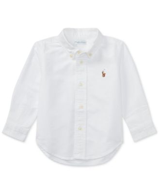Polo Ralph Lauren - Baby Boys' Solid Oxford Shirt