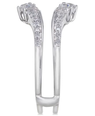 Diamond Enhancer Ring Guard (5/8 ct. t.w.) in 14k White Gold