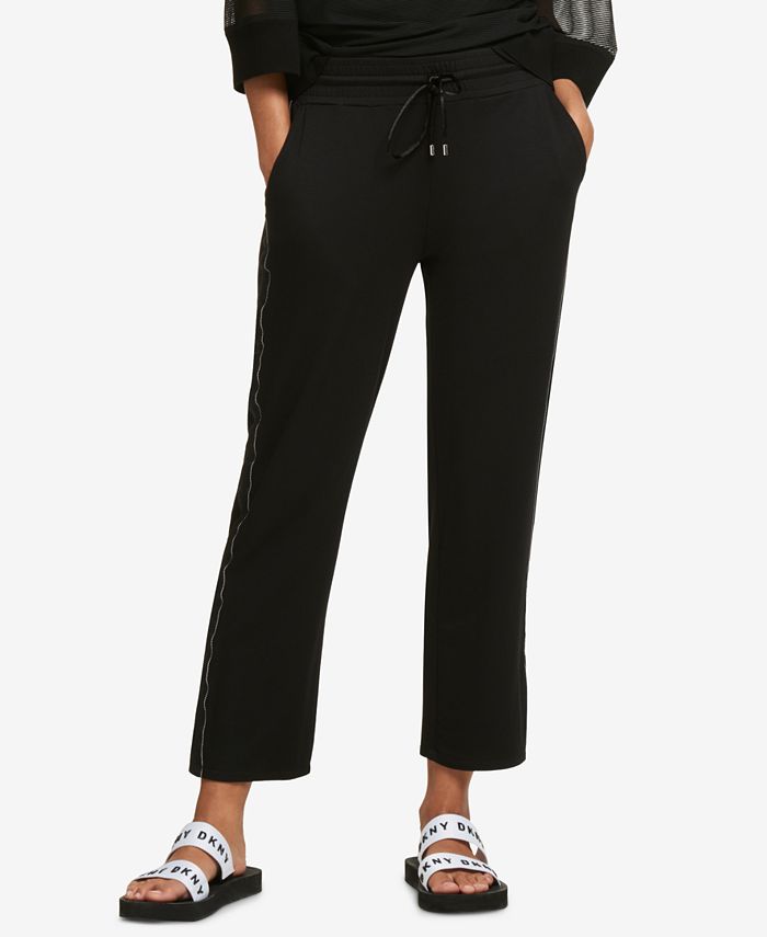DKNY Cropped Drawstring Pants, Created for Macy's - Macy's
