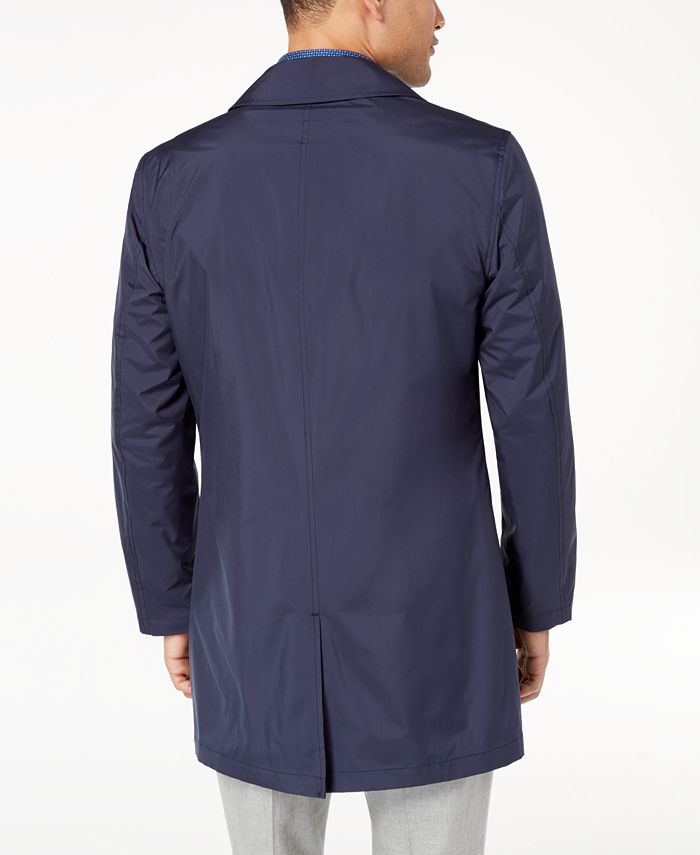 ConStruct Con.Struct Men's Navy Packable Trench Coat, Created for Macy ...