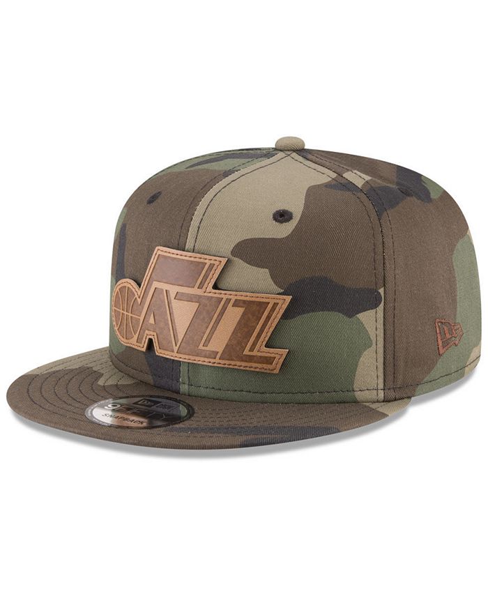 New Era Utah Jazz Camo 9FIFTY Snapback Cap - Macy's